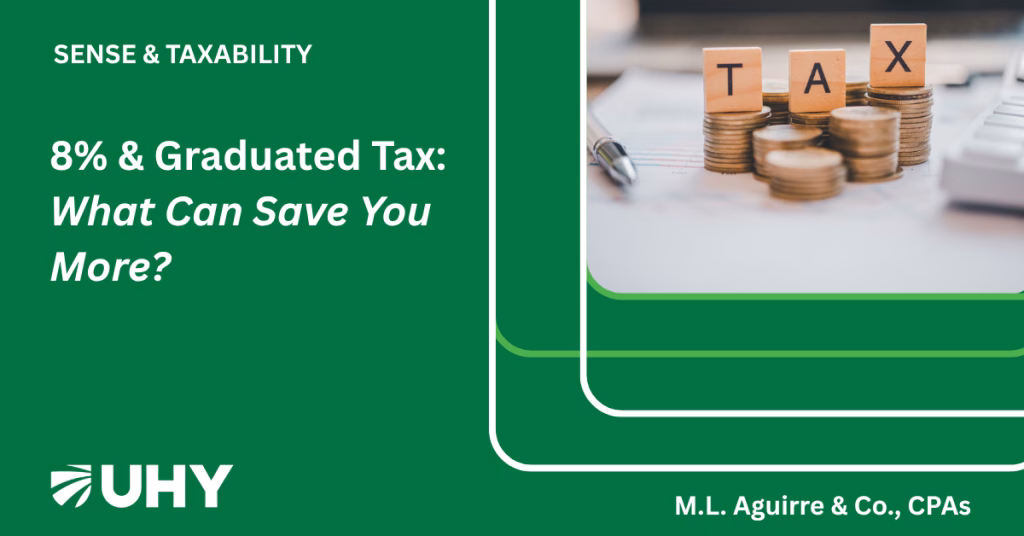 8% vs Graduated Tax: Which One Actually Saves You More?
